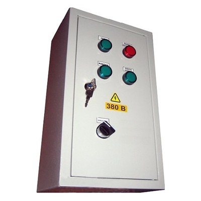 Щит управления противопожарным вентилятором и клапаном AIRS ЩУВК-П-380-37,0