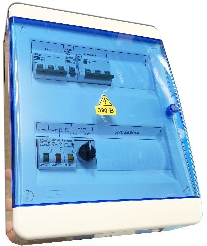 Щит автоматики приточной установки AIRS АЛЬФА-E 1-1-3/26.0/К/М/31