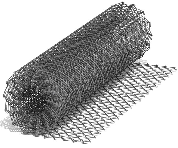 Сетка рабица оцинкованная 2