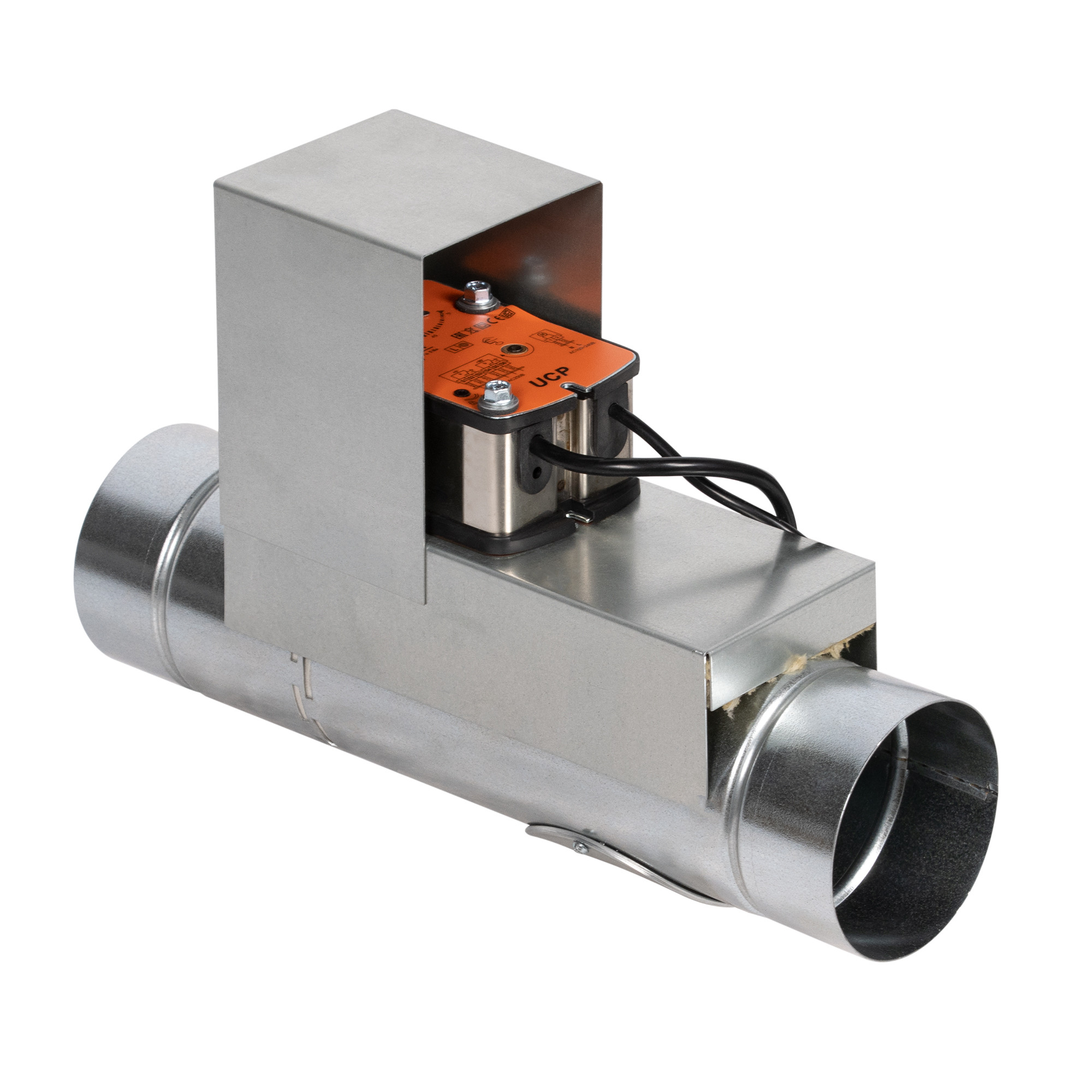 Клапан противопожарный SHUFT SHFDO-60-O-d315-EM24-0-0-0-0