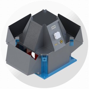 Крышный вентилятор ВКРВ №5, Ø500 мм