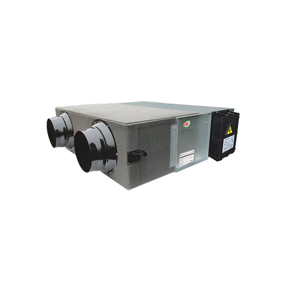 Приточно-вытяжная вентиляционная установка ROYAL Clima SOFFIO UNO RCS-1800-U+RCE-WFM Приточно-вытяжная вентиляционная установка ROYAL Clima SOFFIO UNO RCS-1800-U+RCE-WFM