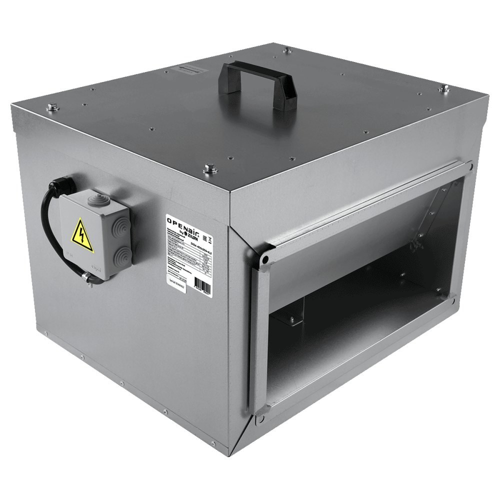 Звукоизолированный прямоугольный канальный вентилятор ZILON ZKSA 500x250-4L3