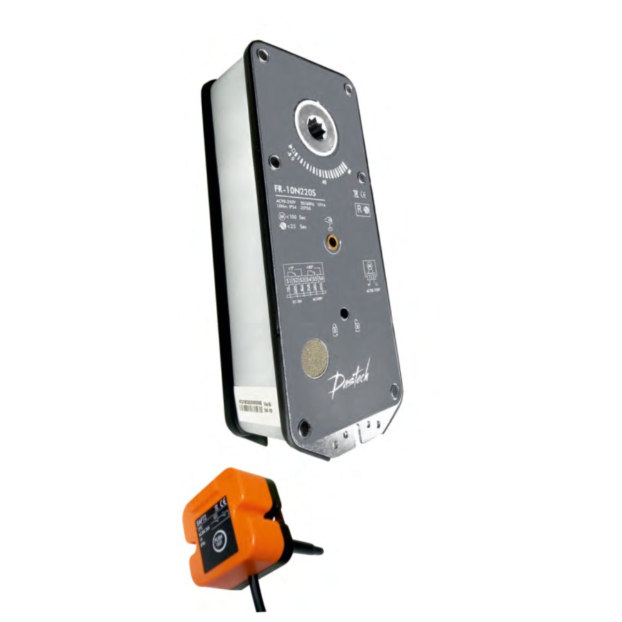 Электропривод Dastech FR-15N220S 15 Н·м, 230 В, для противопожарных клапанов Электропривод Dastech FR-15N220S 15 Н·м, 230 В, для противопожарных клапанов